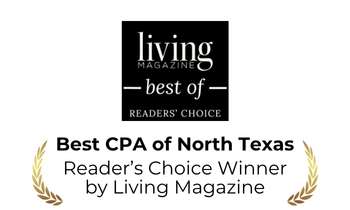 Best CPA of North Texas by Living Magazine